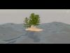 A Beautifull Island in Ocean 3D model_1