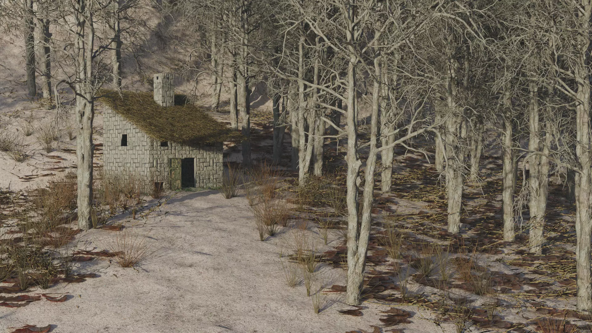 Field House 3D model_0