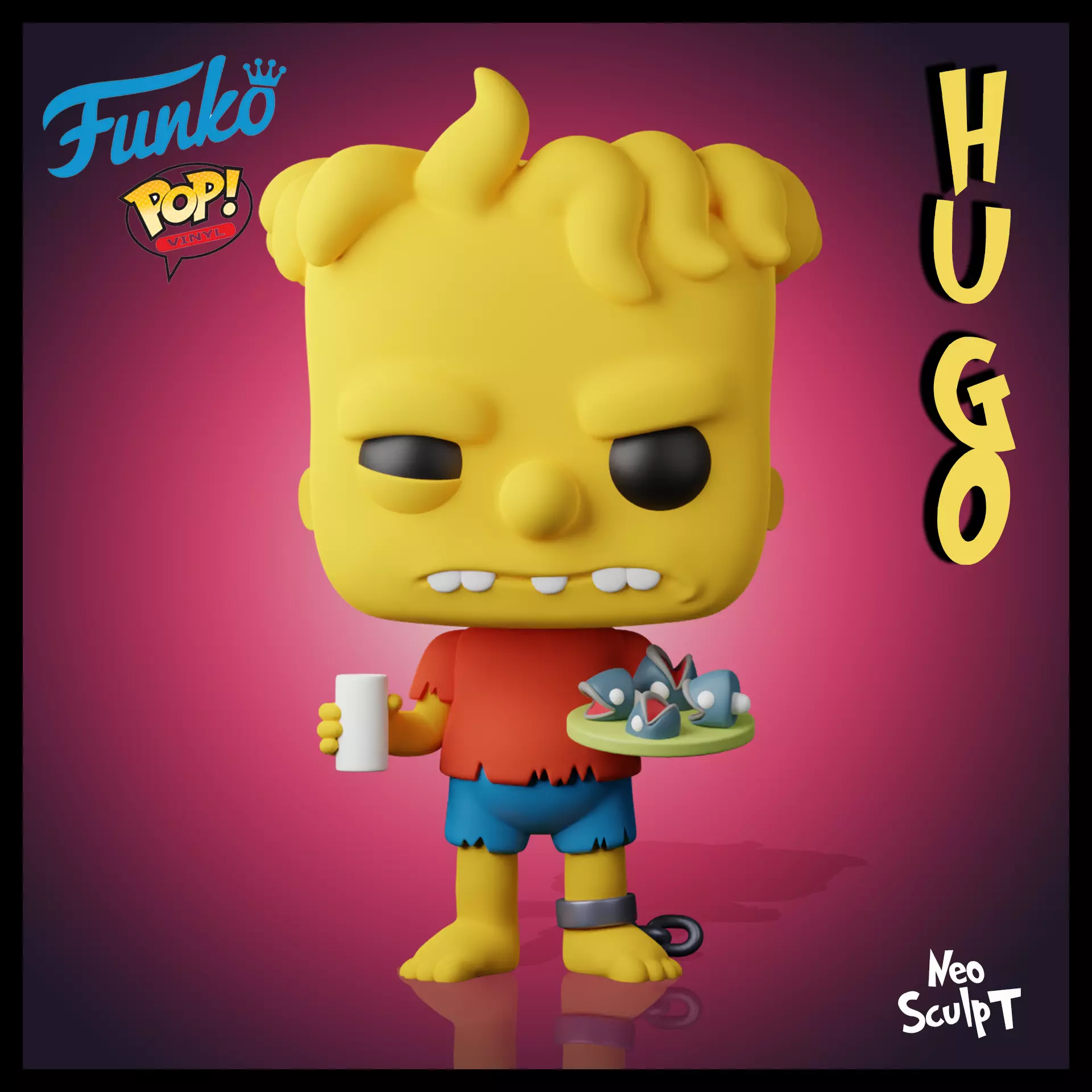 Bart Evil 3D print model