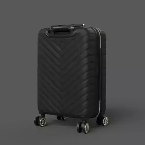 Madison Square Chevro nHardside Expandable CarryOnSuitcase-Black