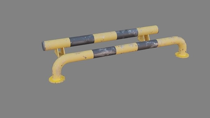 pipes Low-poly 3D model