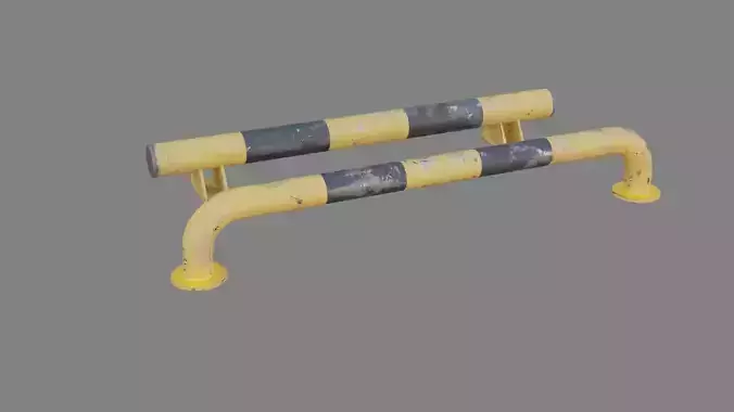 pipes Low-poly 3D model
