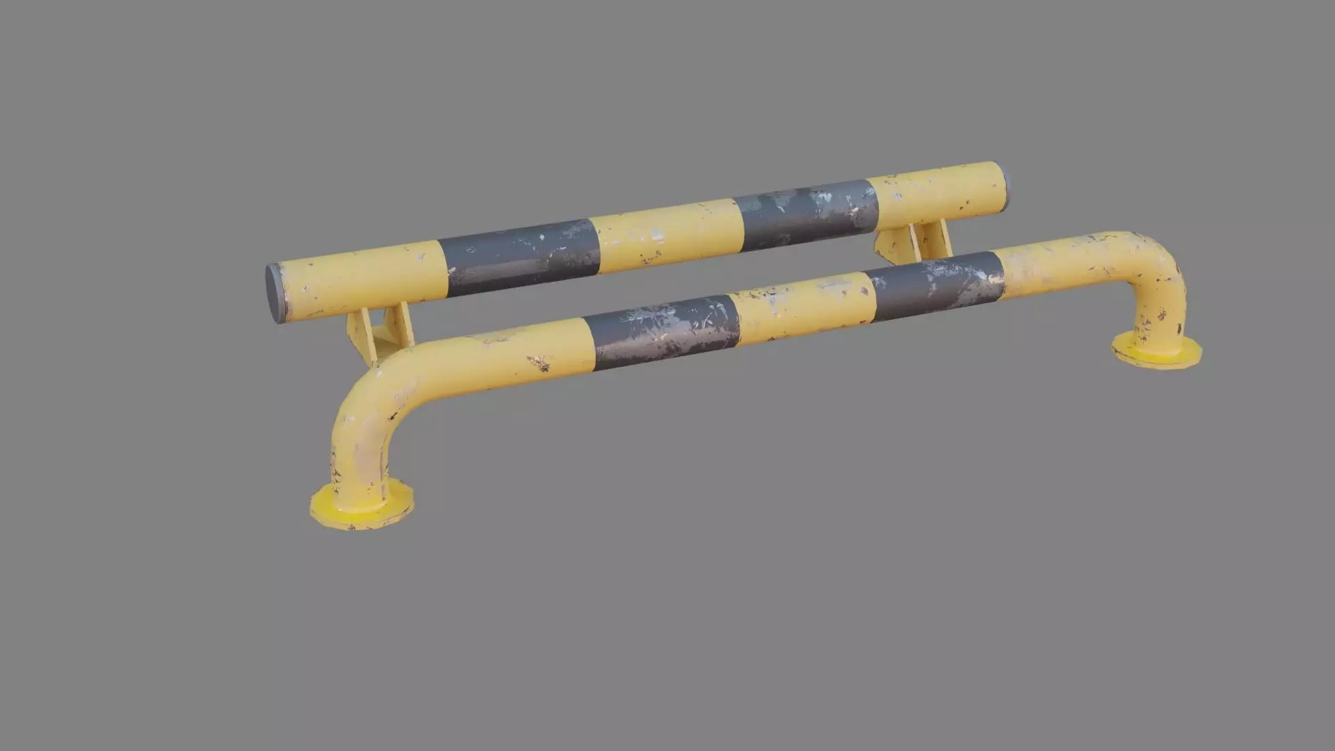 pipes Low-poly 3D model