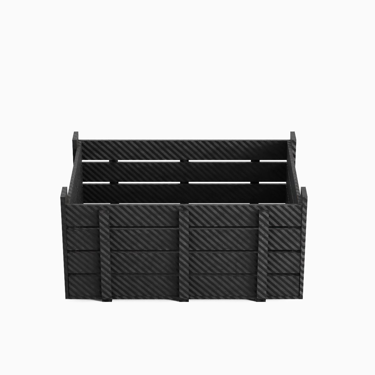 Plastic Crate 01 Low-poly 3D model_4