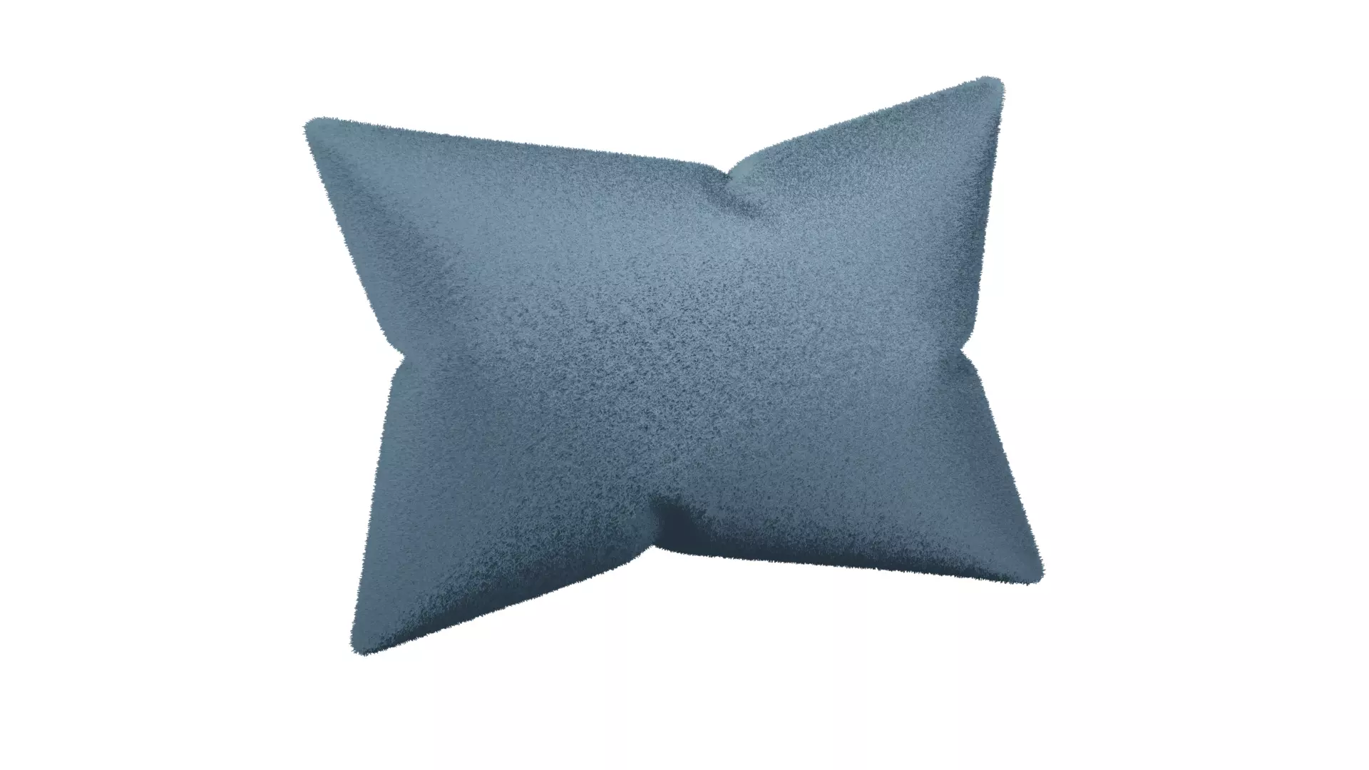 Rectangle Faux Fur Pillow 2 3D Model Free 3D print model_1