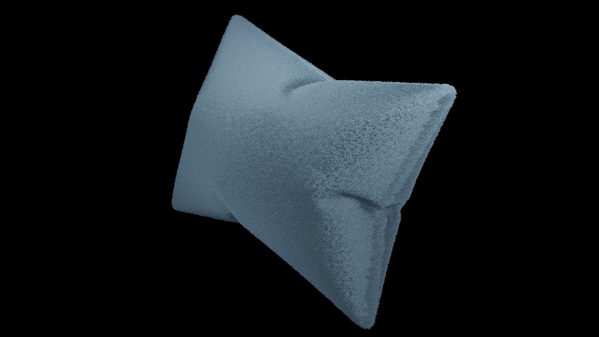 Rectangle Faux Fur Pillow 2 3D Model Free 3D print model_6