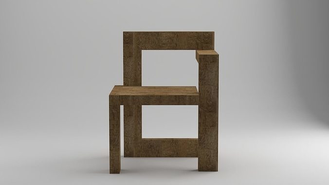 Steltman chair 3D model