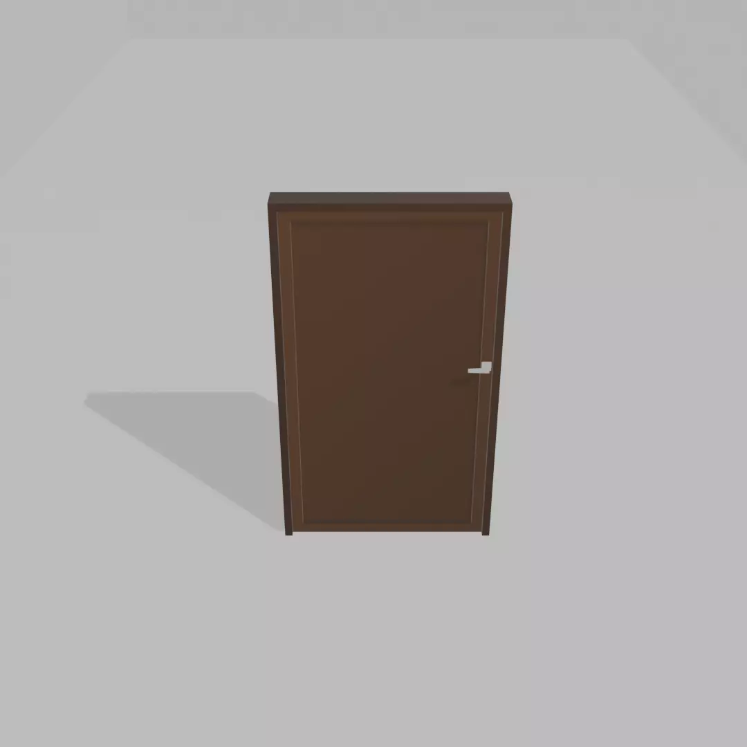 Pack of Doors-10 Assets Low Poly 3d Models VR AR model Low-poly 3D model