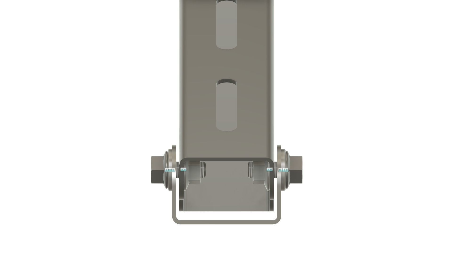 Solar Panel Stand L2 3D model_2