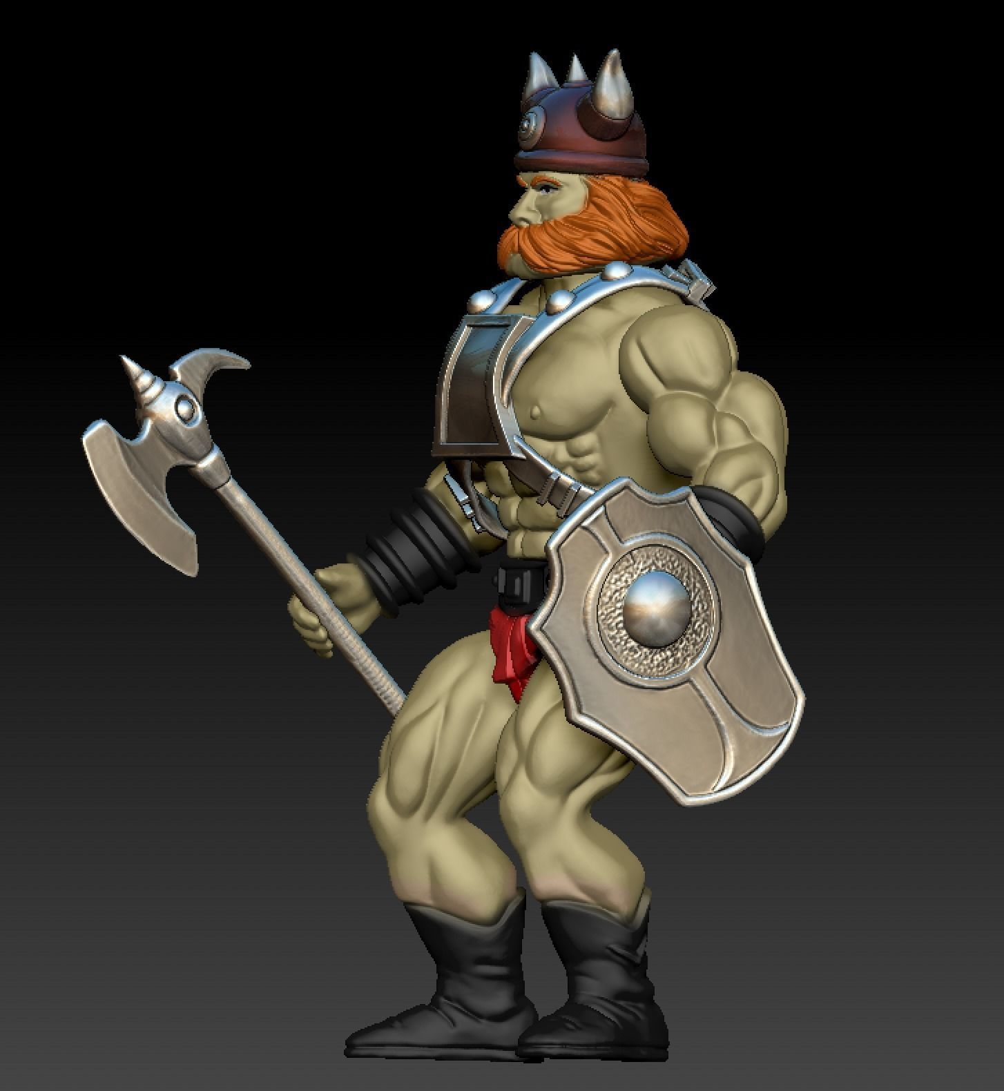 HUK GALAXY WARRIORS 3D print model_1