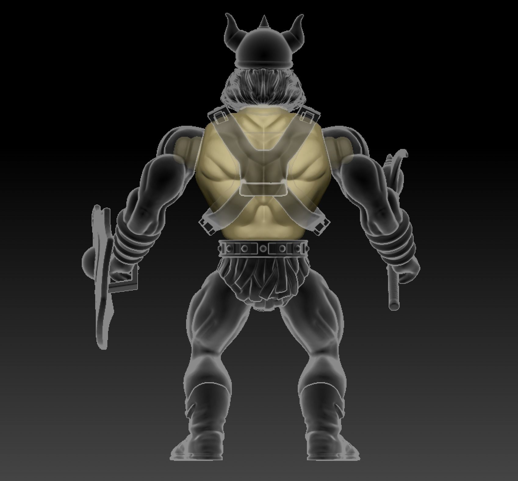 HUK GALAXY WARRIORS 3D print model_11