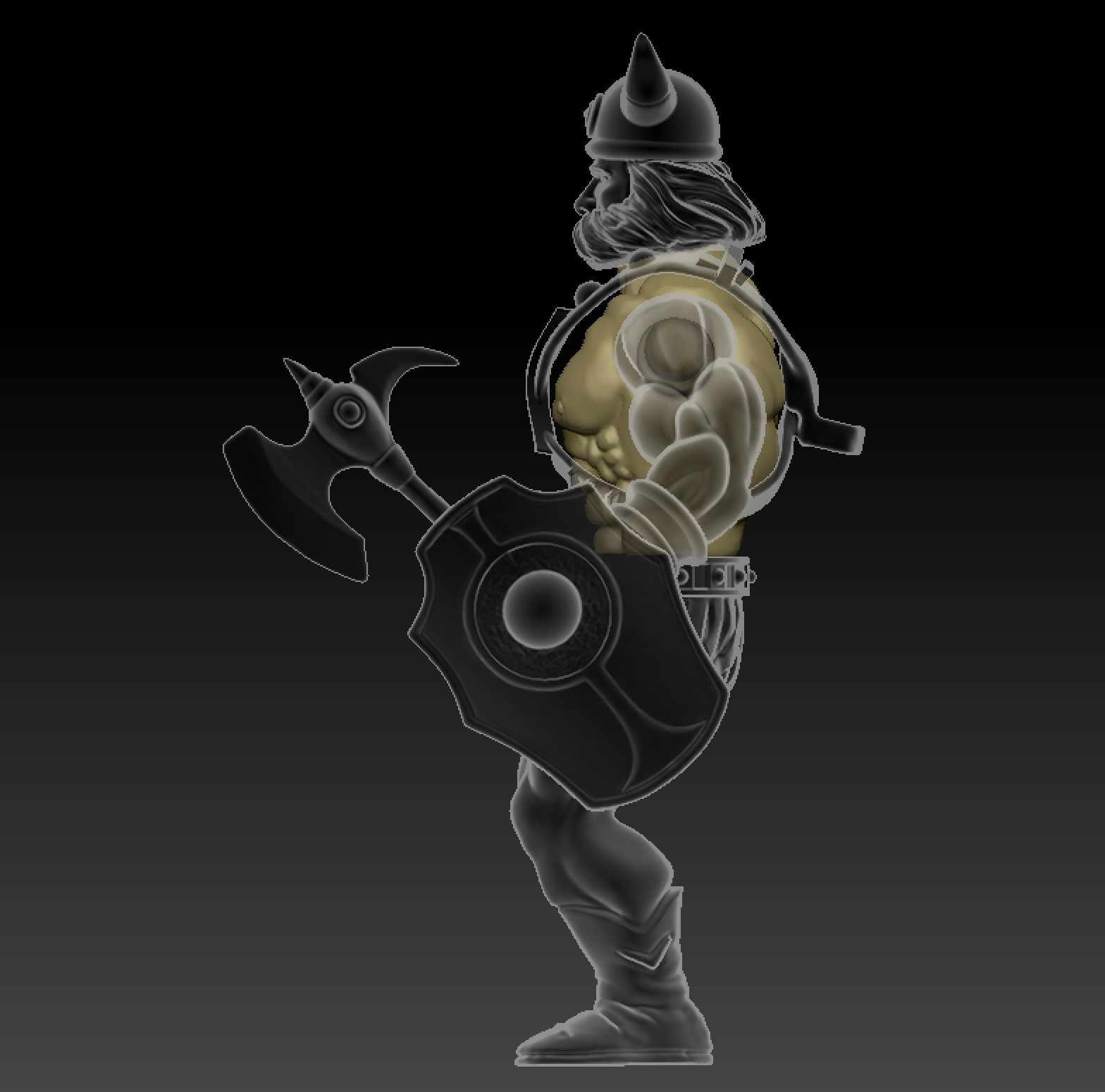 HUK GALAXY WARRIORS 3D print model_10