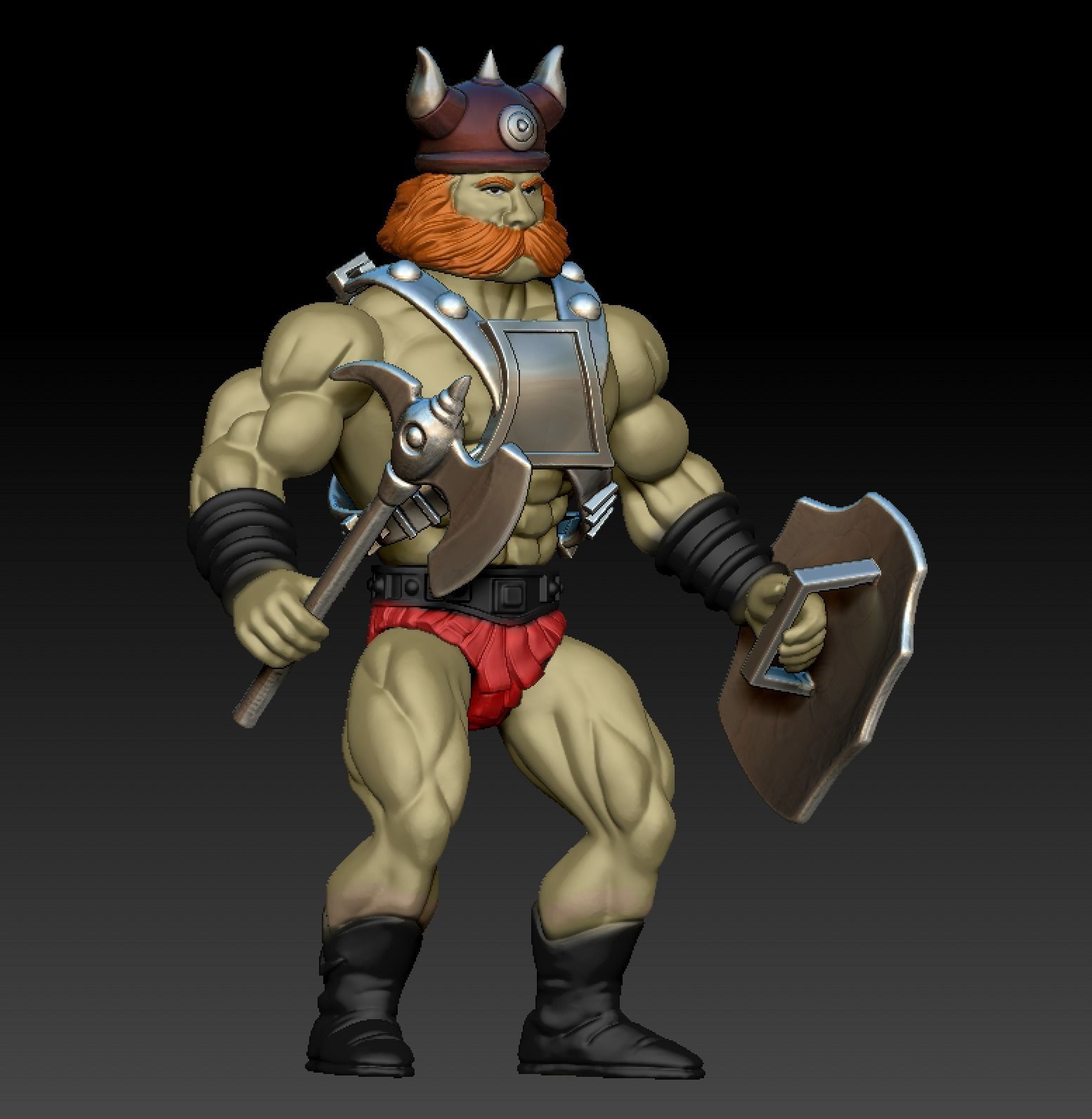 HUK GALAXY WARRIORS 3D print model_7