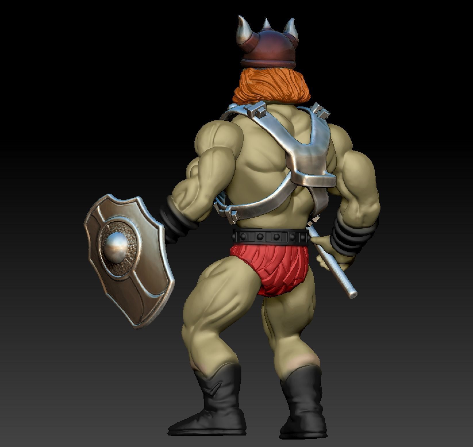 HUK GALAXY WARRIORS 3D print model_3