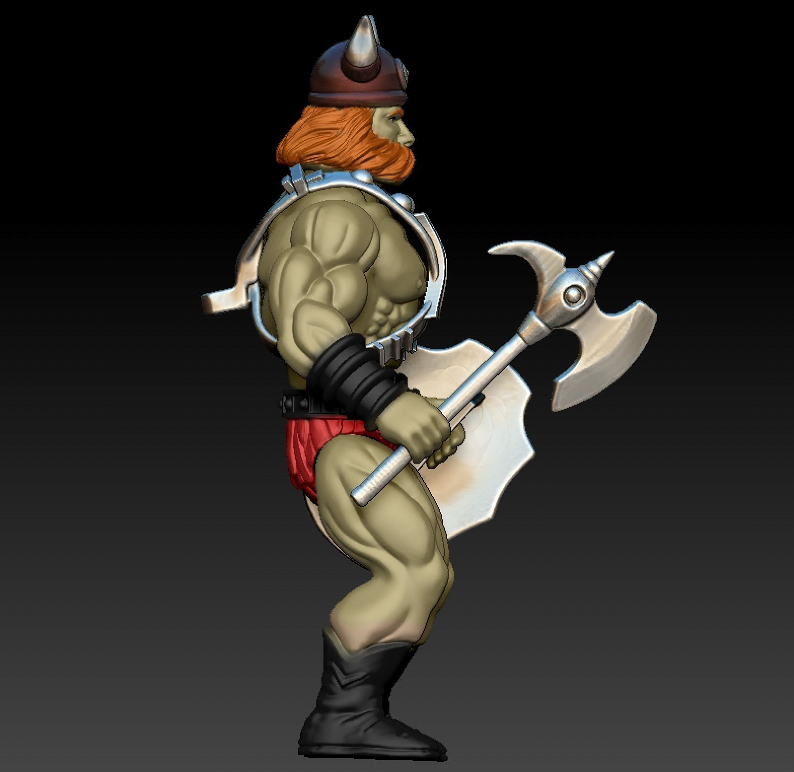 HUK GALAXY WARRIORS 3D print model_6