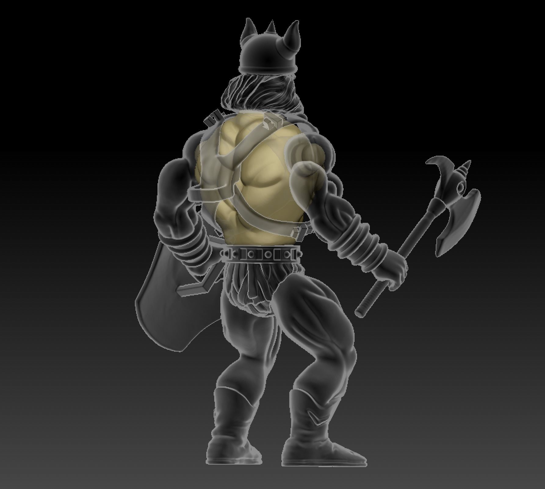 HUK GALAXY WARRIORS 3D print model_12