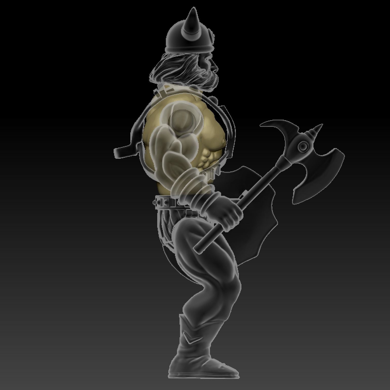 HUK GALAXY WARRIORS 3D print model_13