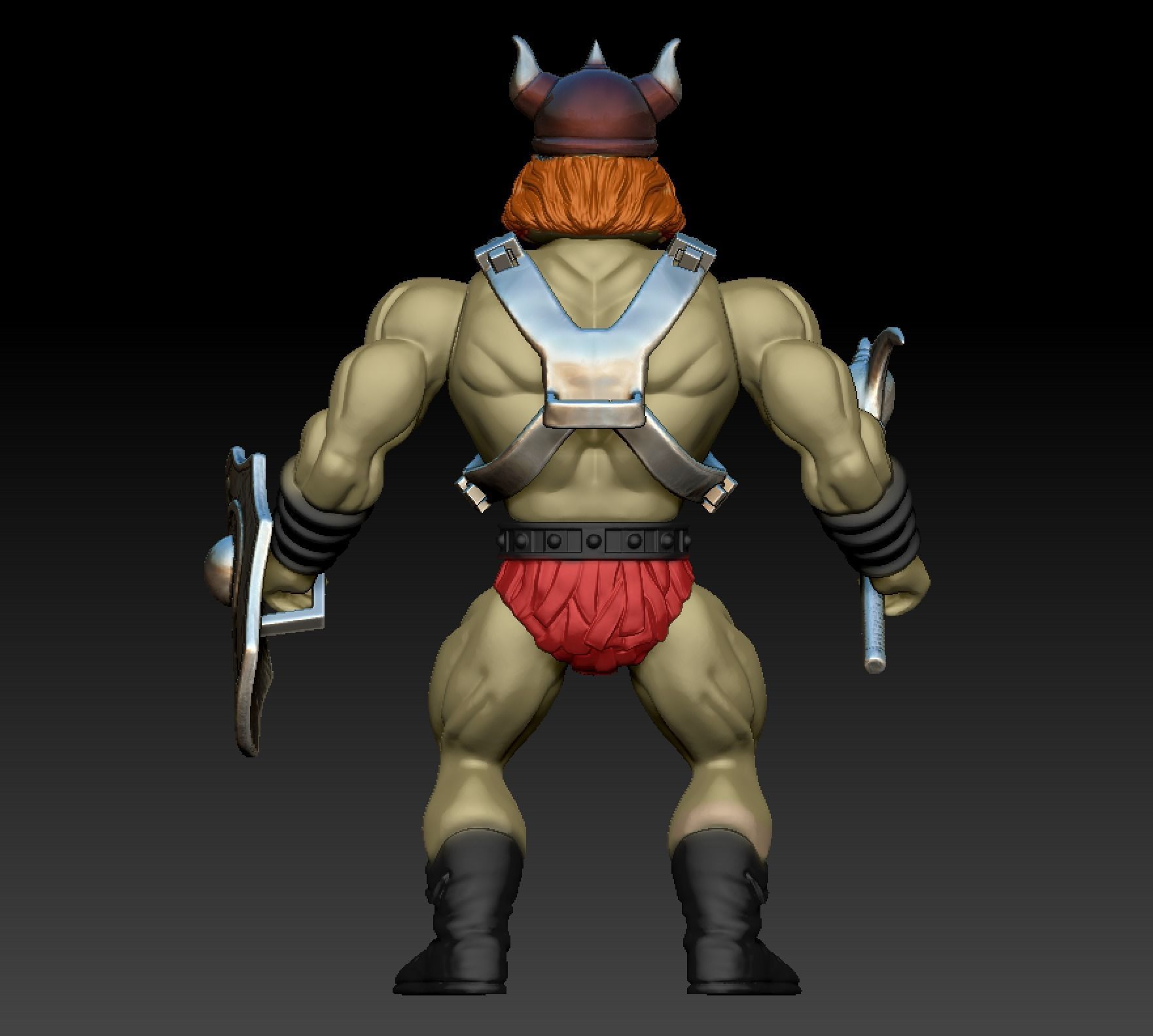 HUK GALAXY WARRIORS 3D print model_4