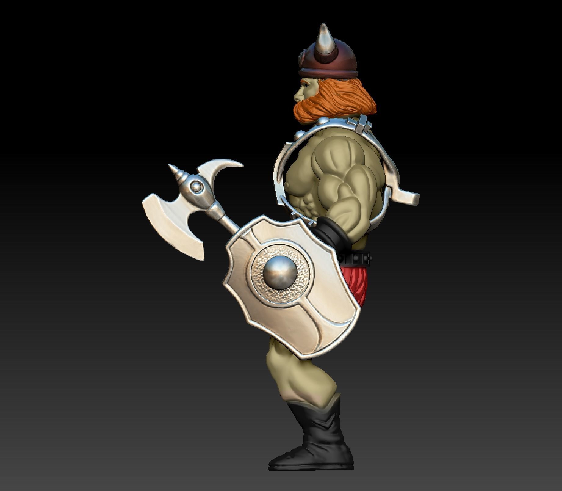 HUK GALAXY WARRIORS 3D print model_2