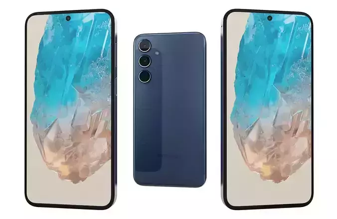 Samsung Galaxy M35 Dark Blue 3D model