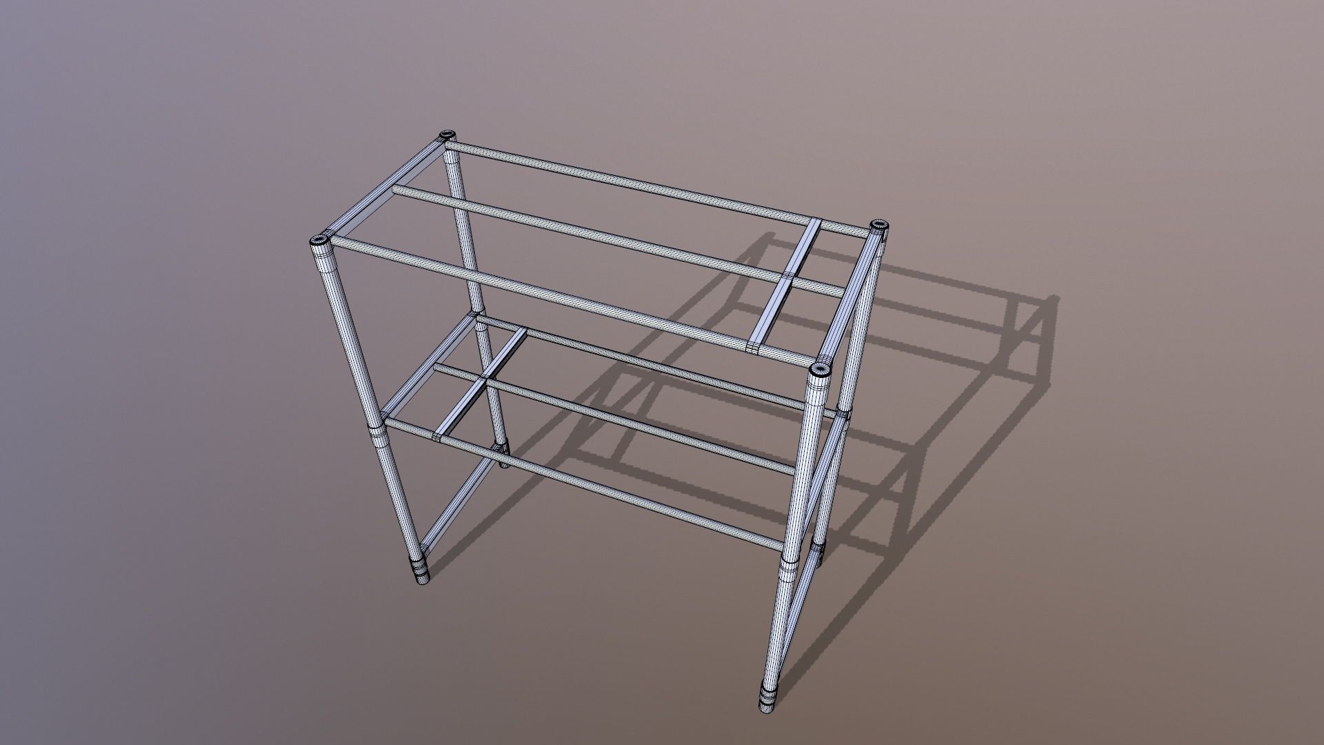 Structure Shelf 3D model_7