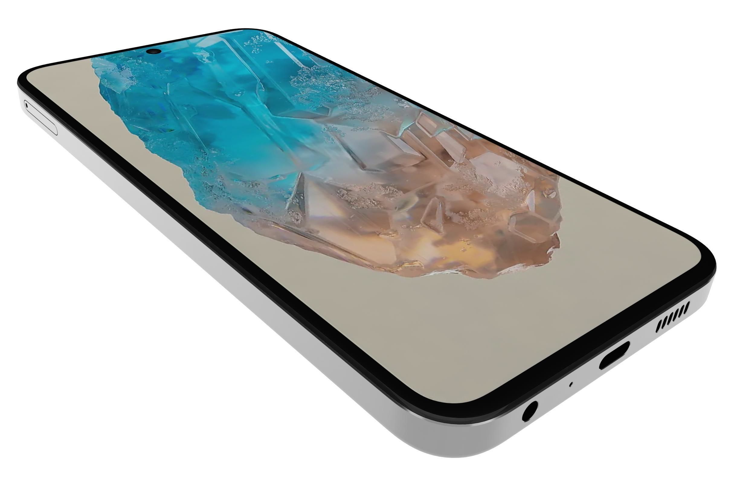 Samsung Galaxy M35 Gray 3D model_12