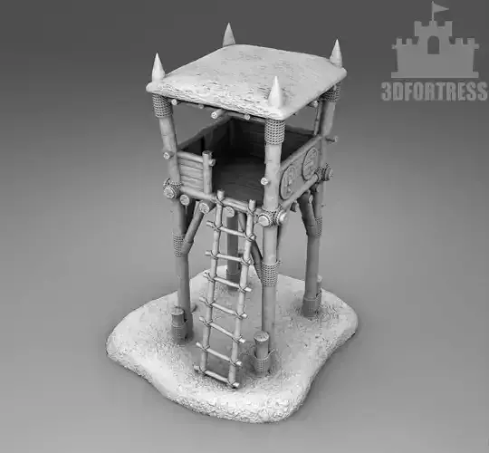 Observation Tower 3D print model