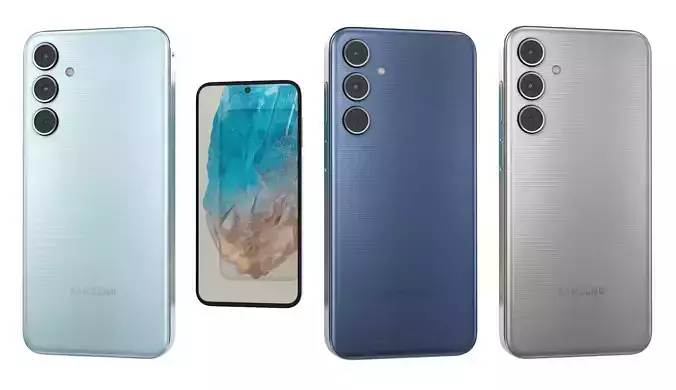 Samsung Galaxy M35 All Colors 3D model