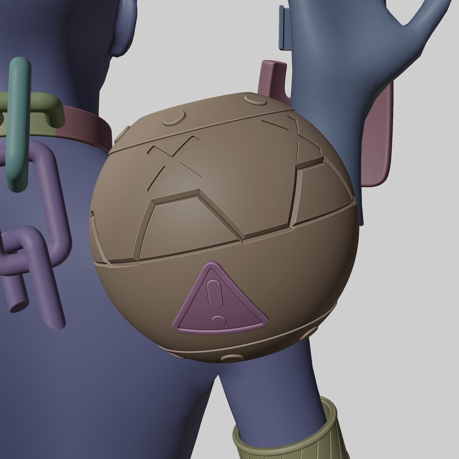 KOLEDA BELOBOG COSPLAY ACCESSORIES ZENLESS ZONE ZERO 3D print model_22