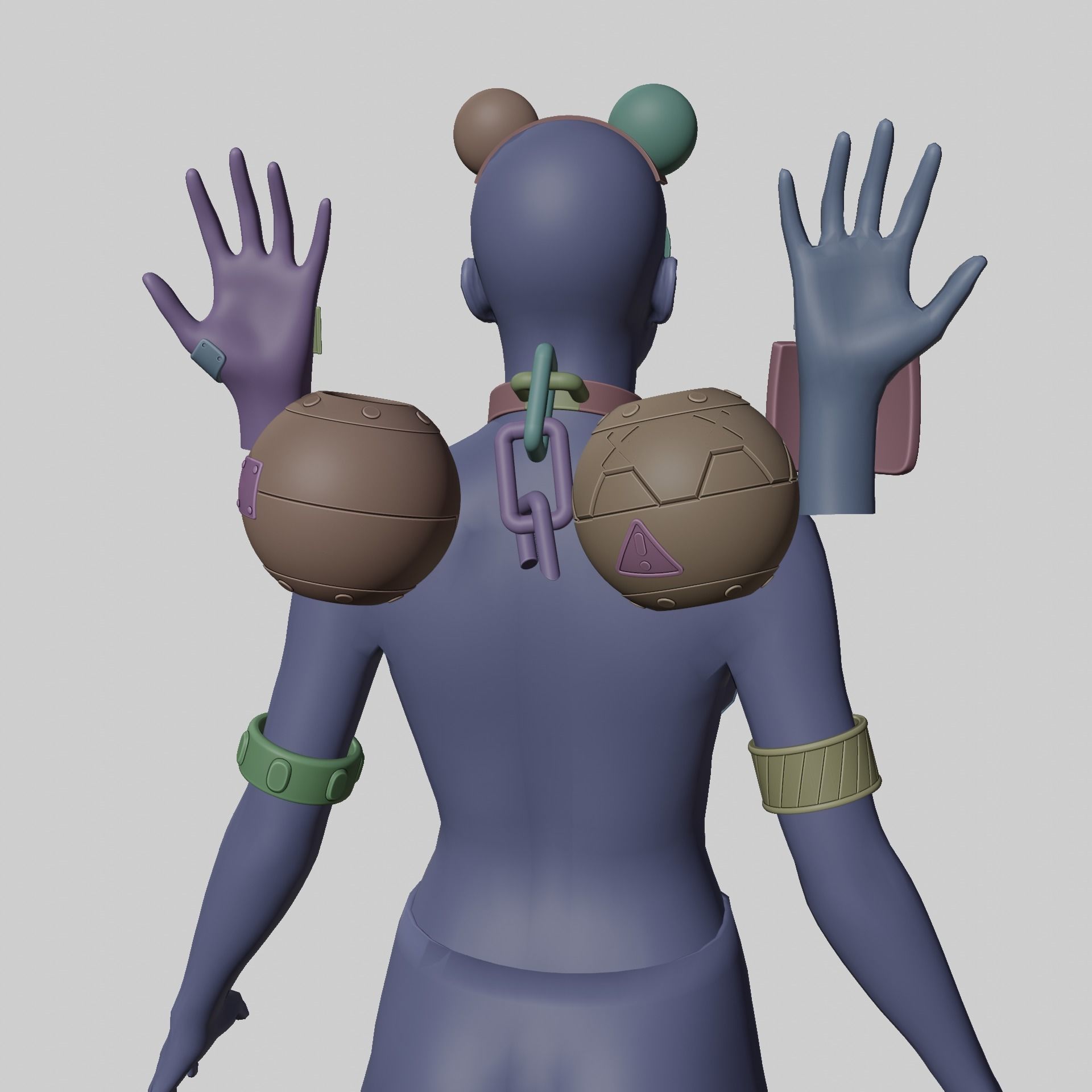 KOLEDA BELOBOG COSPLAY ACCESSORIES ZENLESS ZONE ZERO 3D print model_18