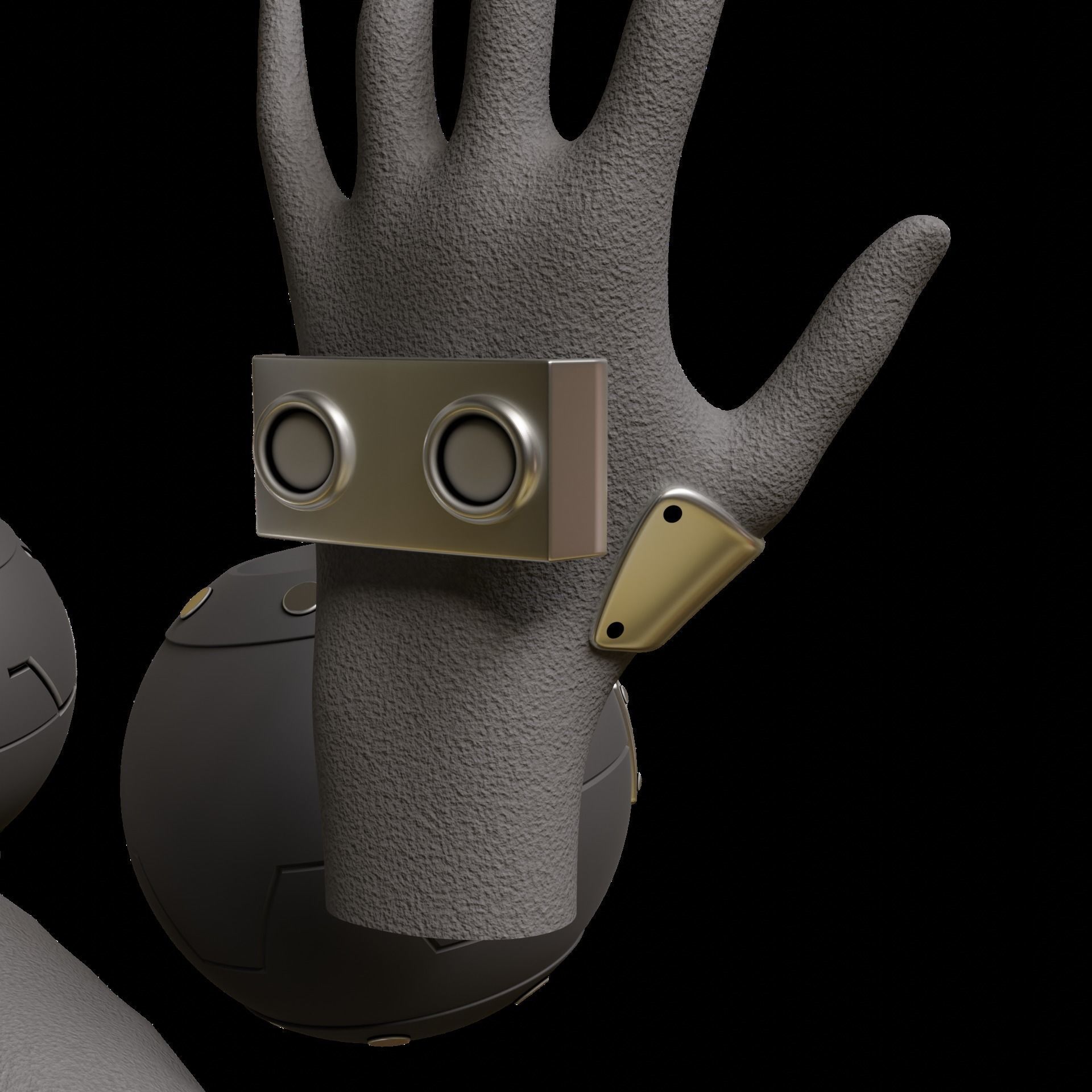 KOLEDA BELOBOG COSPLAY ACCESSORIES ZENLESS ZONE ZERO 3D print model_13