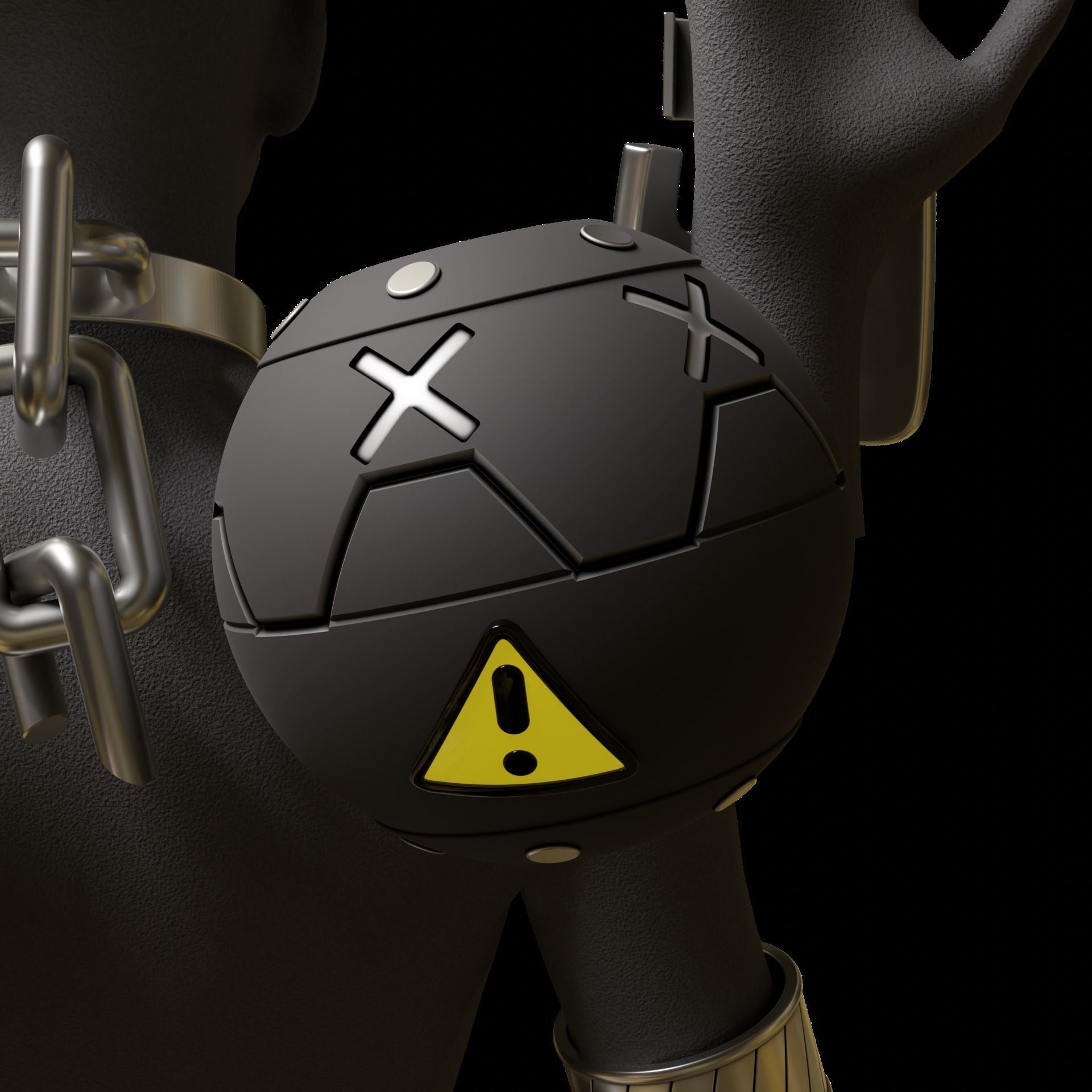 KOLEDA BELOBOG COSPLAY ACCESSORIES ZENLESS ZONE ZERO 3D print model_14