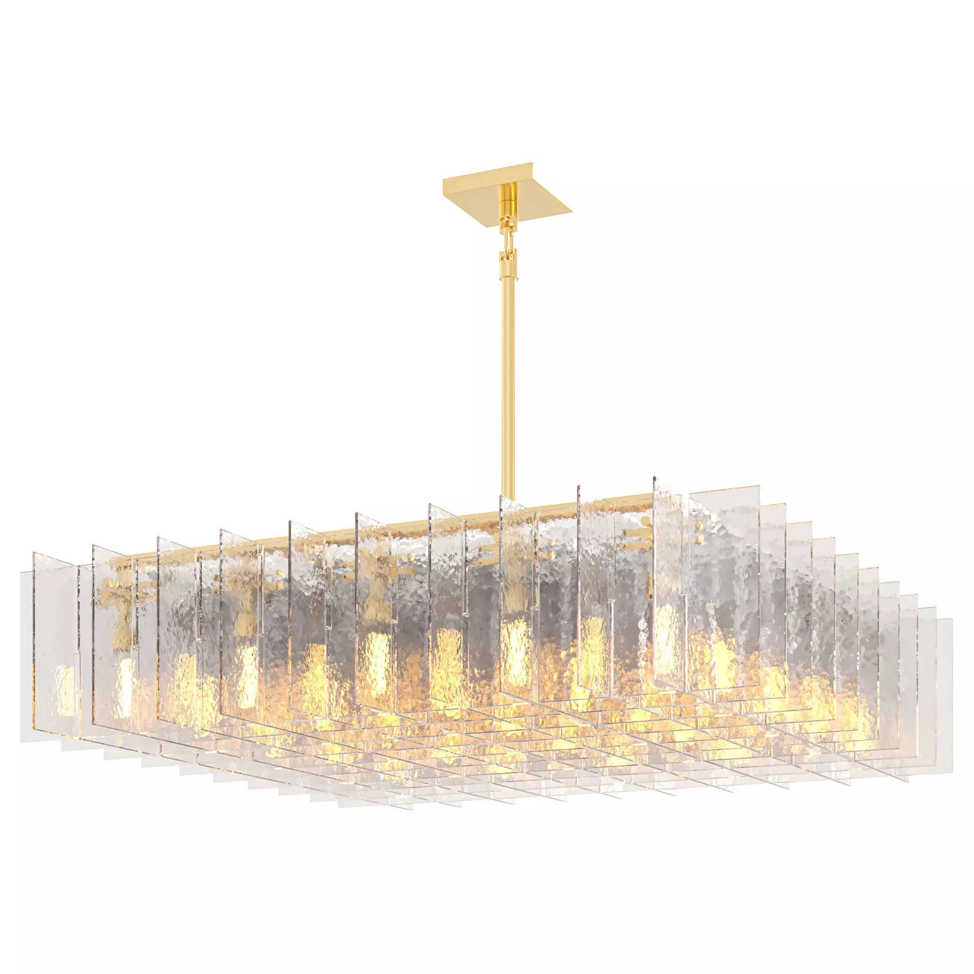 RH LATTICE CHANDELIER 3D model_0