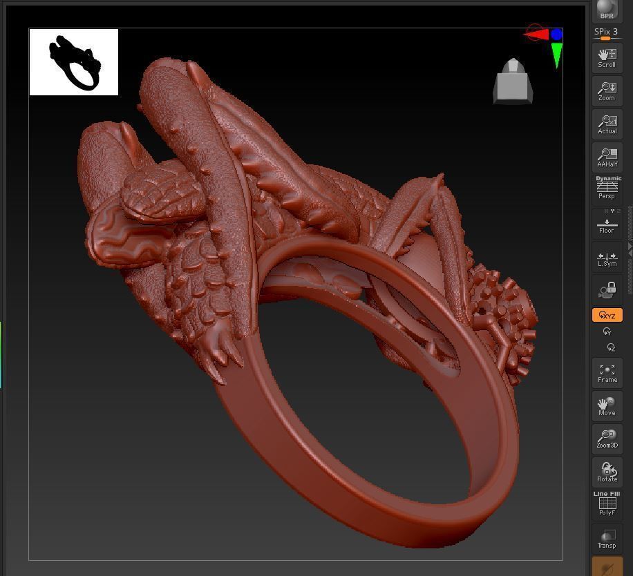 3D Grasshopper 3D print model_3