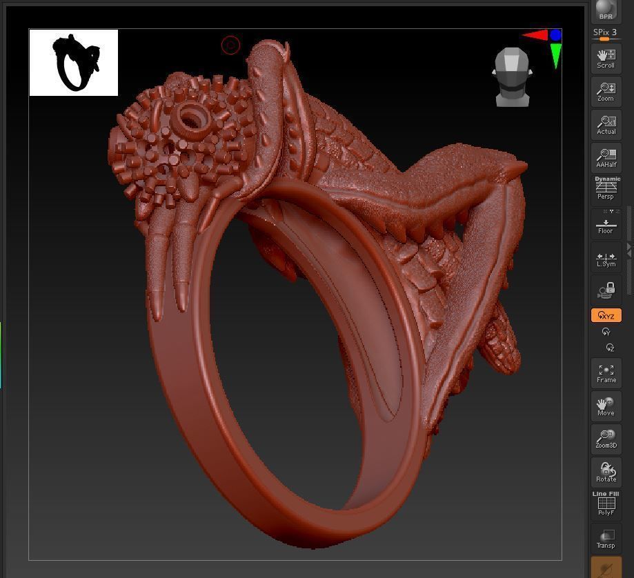 3D Grasshopper 3D print model_5