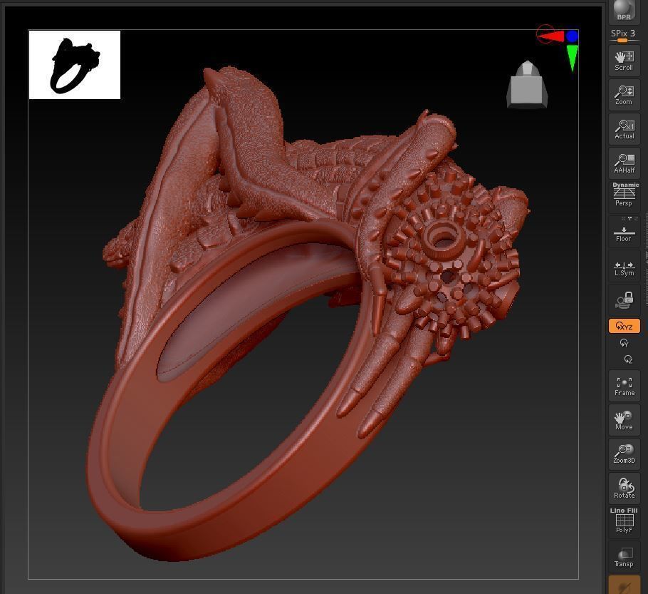 3D Grasshopper 3D print model_2