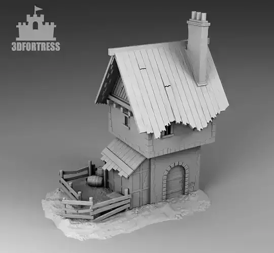 Barn- 3D print model