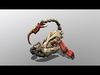 Serket Low-poly 3D model_2