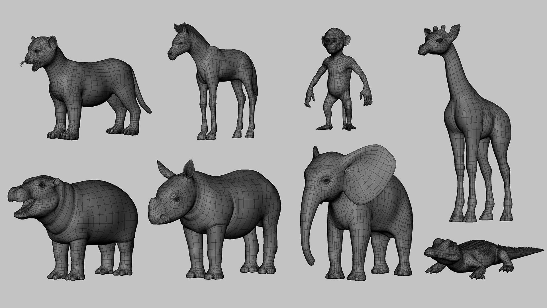 100 Ultimate Basemesh Collection  _27