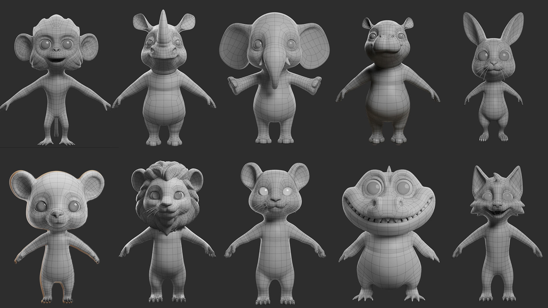 100 Ultimate Basemesh Collection  _30