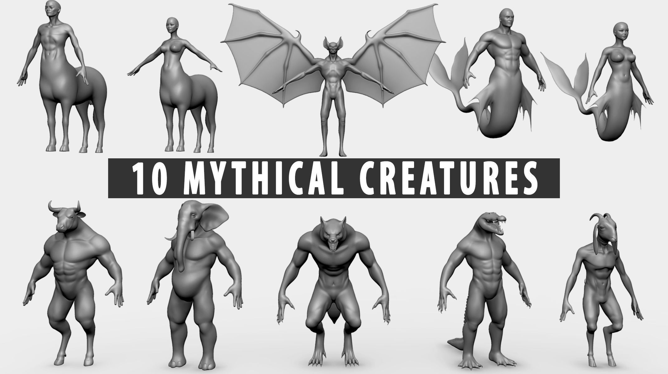 100 Ultimate Basemesh Collection  _4