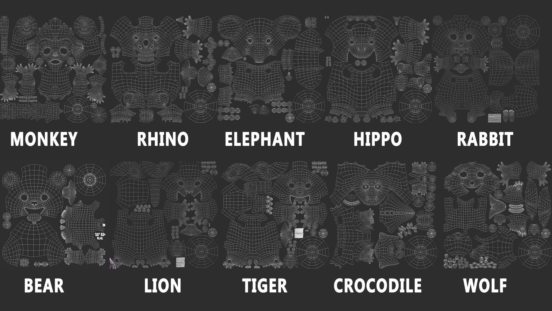 100 Ultimate Basemesh Collection  _31