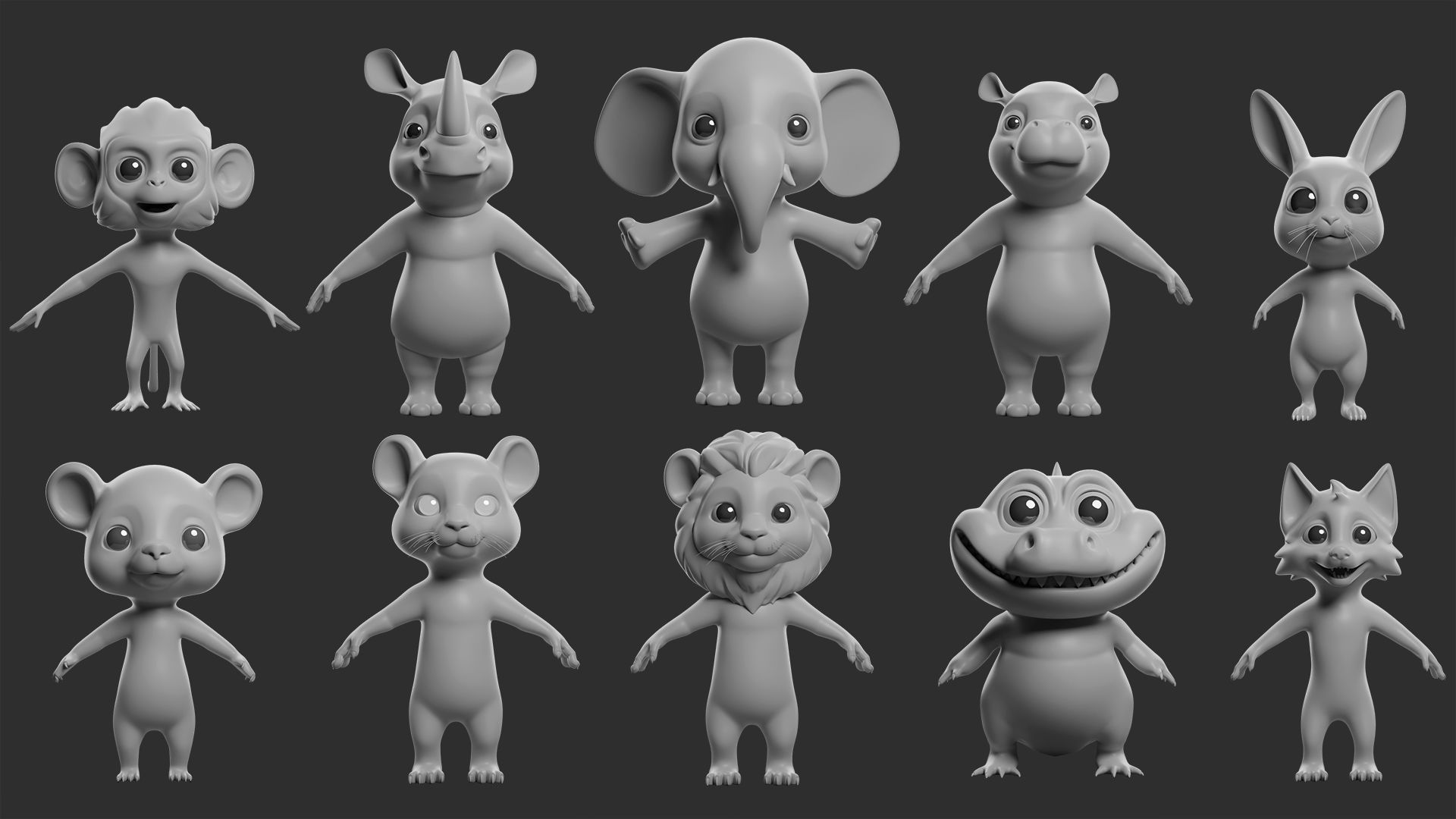 100 Ultimate Basemesh Collection  _6