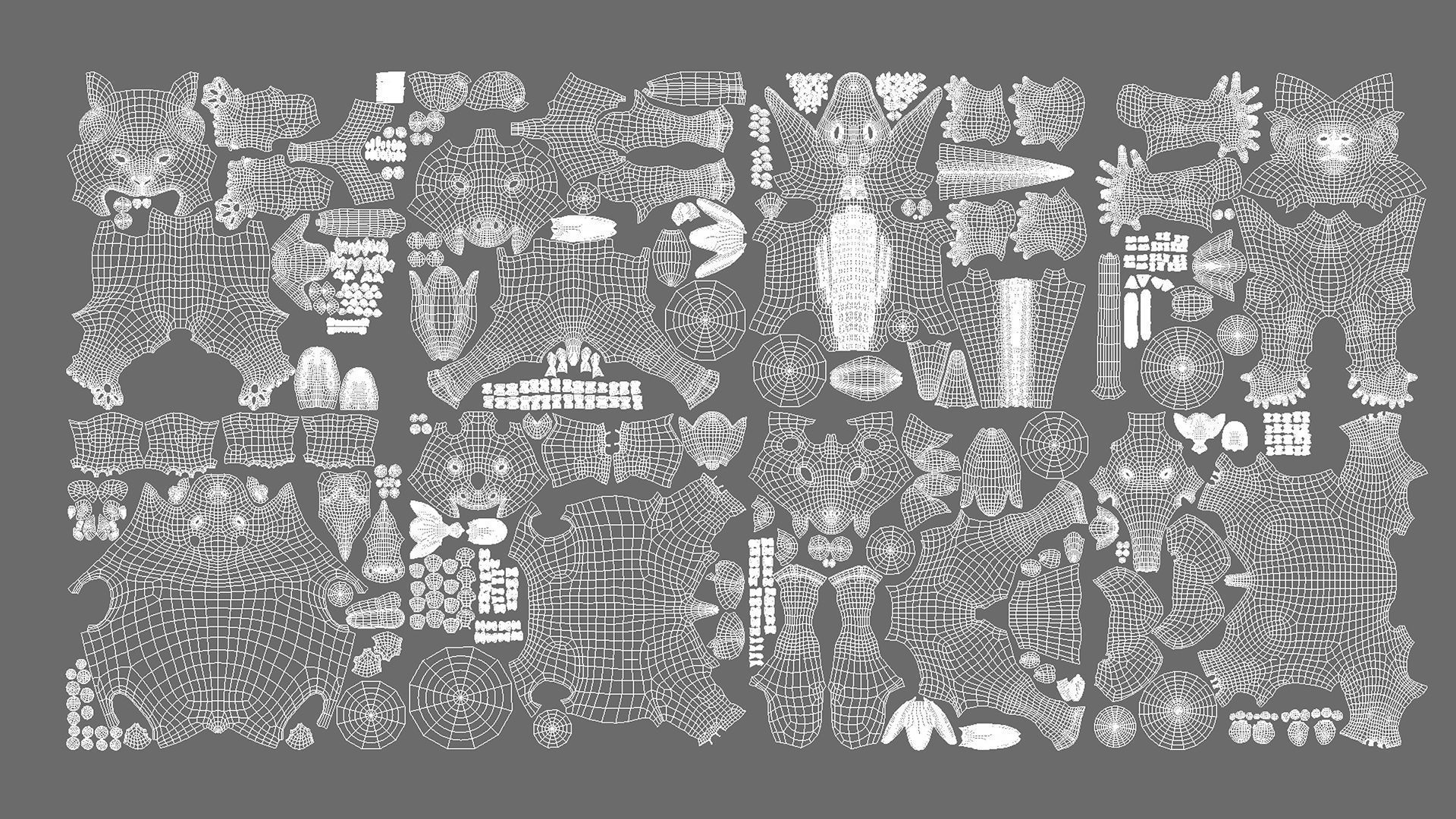 100 Ultimate Basemesh Collection  _29