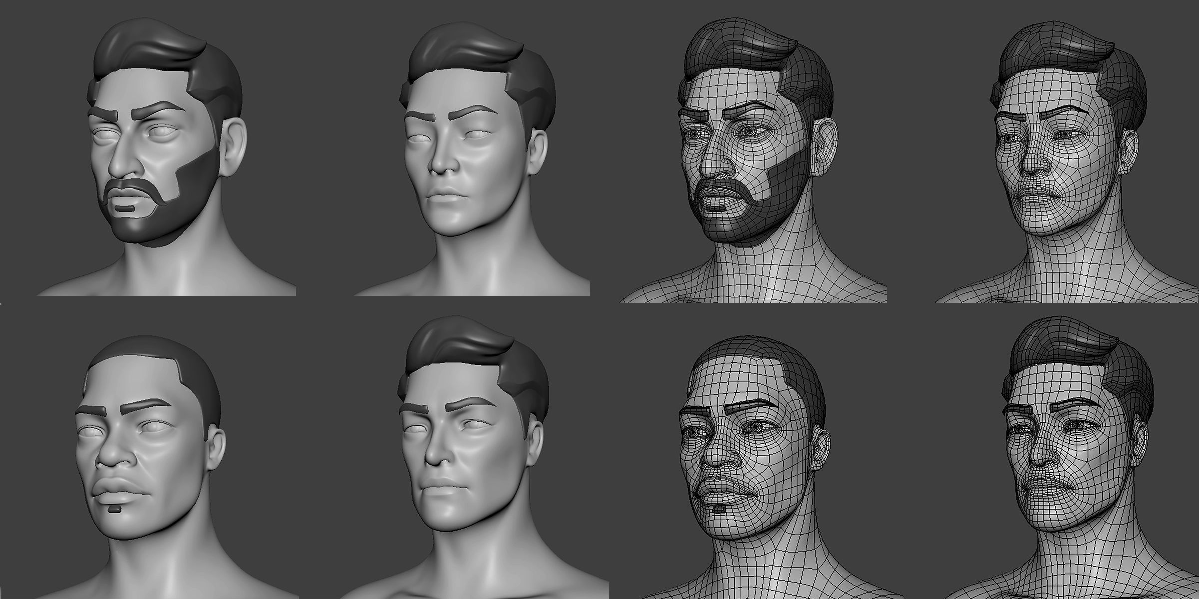 100 Ultimate Basemesh Collection  _35