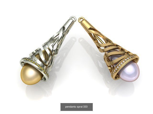 spiral set 333 3D Model Collection_2