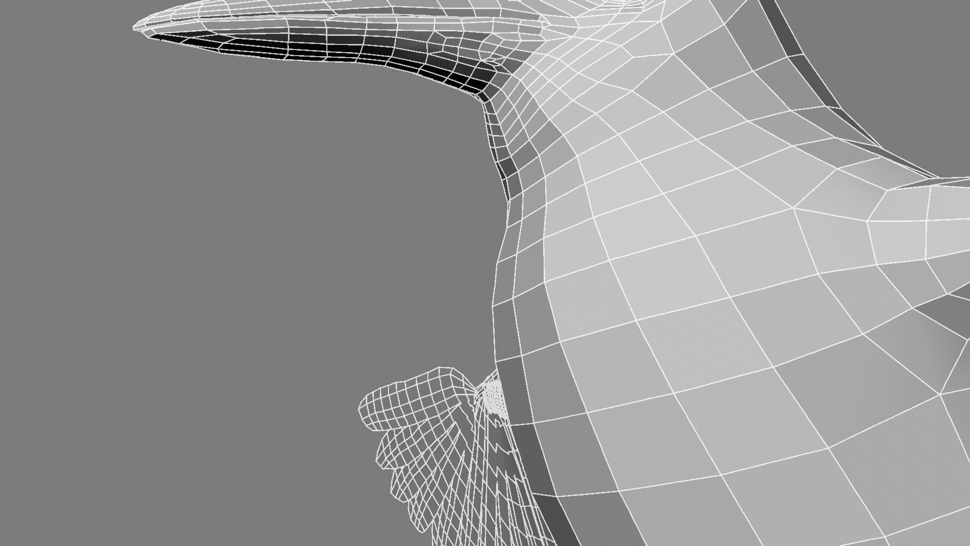 Sturnidae or Starling 3D model_30