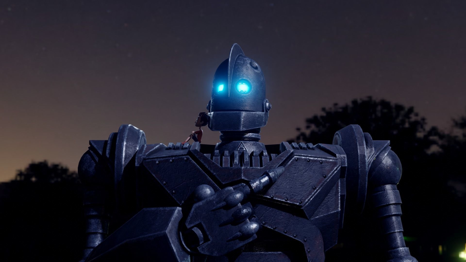 Gigante de Ferro   Low-poly 3D model_2