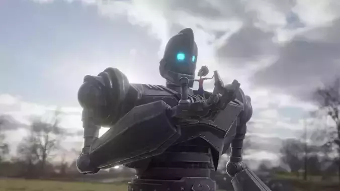 Gigante de Ferro   Low-poly 3D model