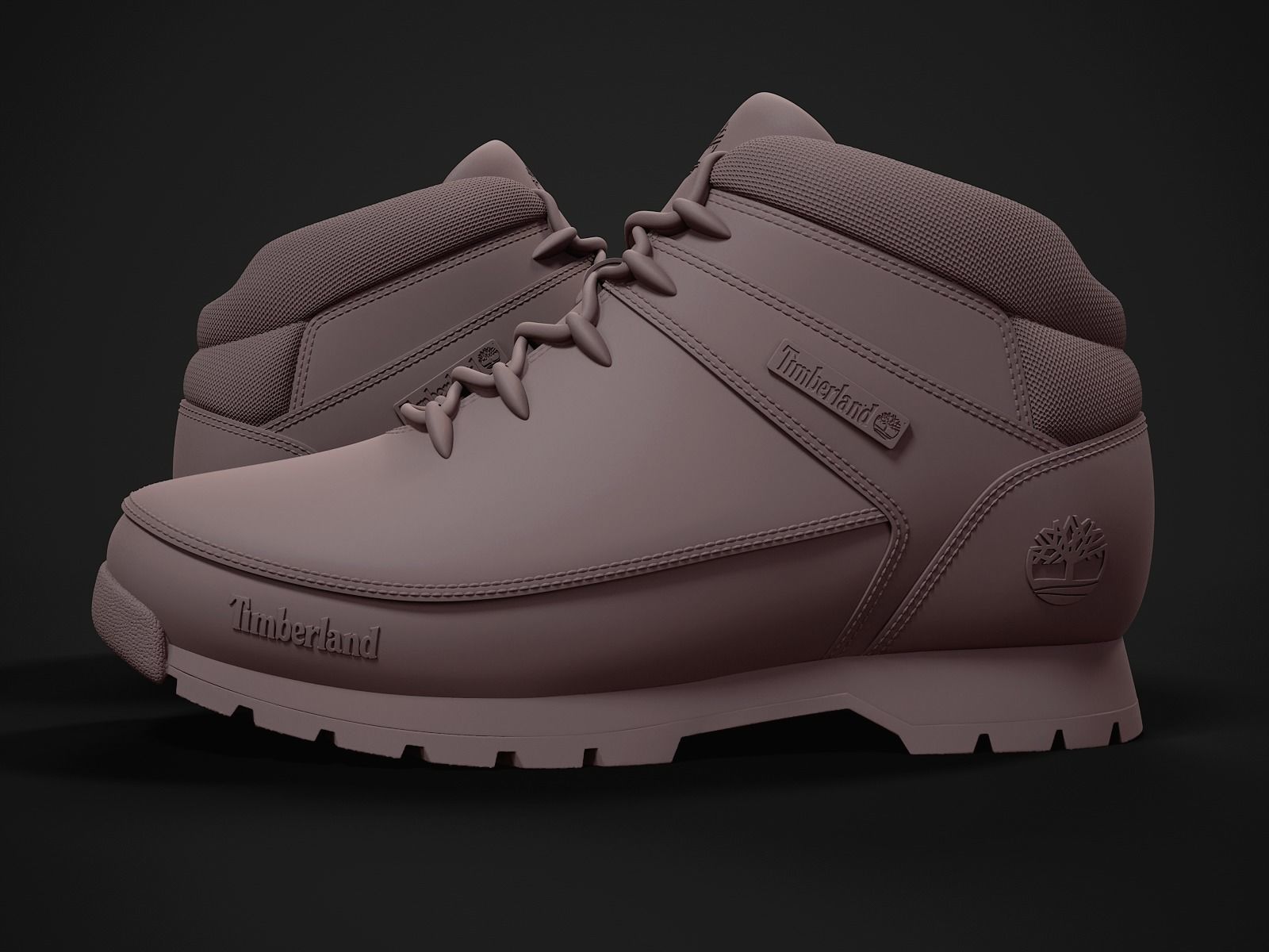 Timberland Euro Sprint Hiker Boot-3d printable 3D print model_1